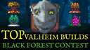 Top 5 Builds from our Black Forest Contest Valheim Article