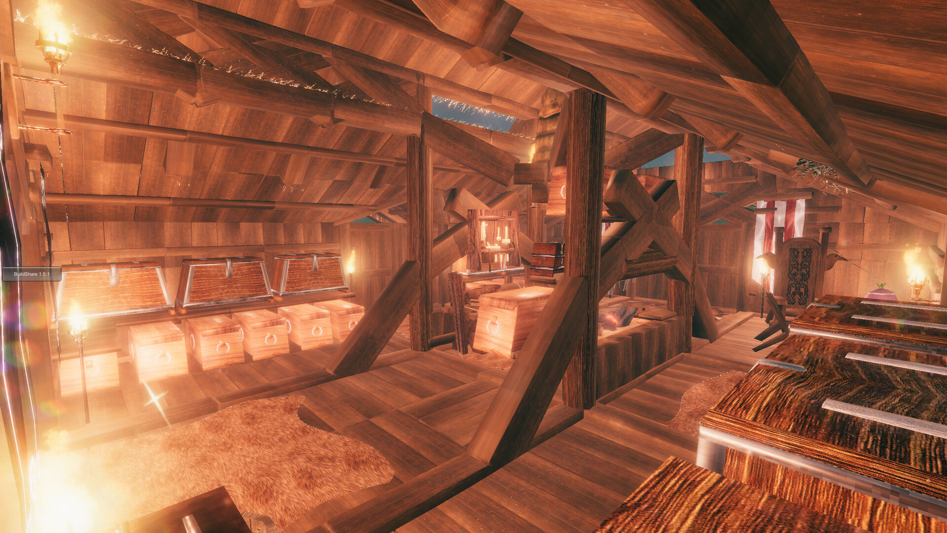 Trxllege's Storage Hub Valheim Build