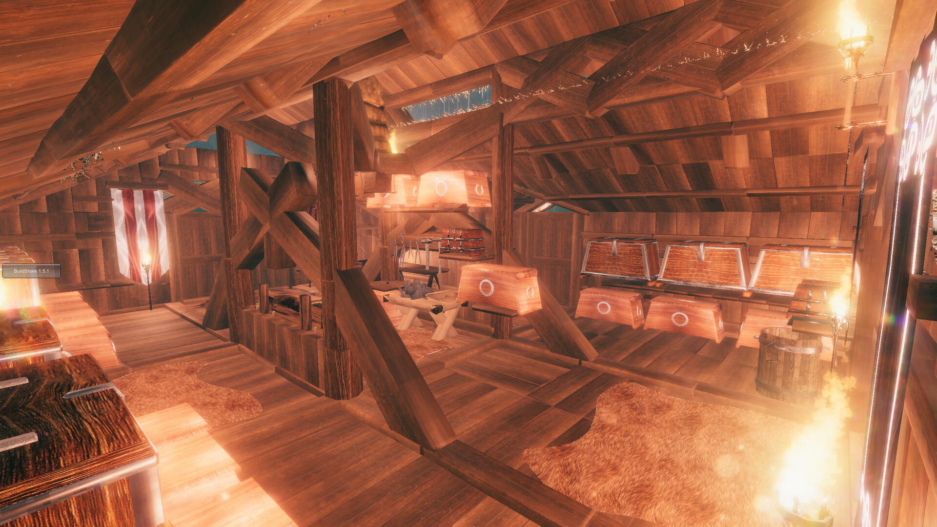 Trxllege's Storage Hub Valheim Build