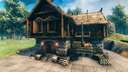 storage house Valheim Build