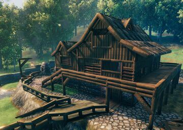 Basic House Valheim Build