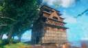 Himeji Castle Valheim Build