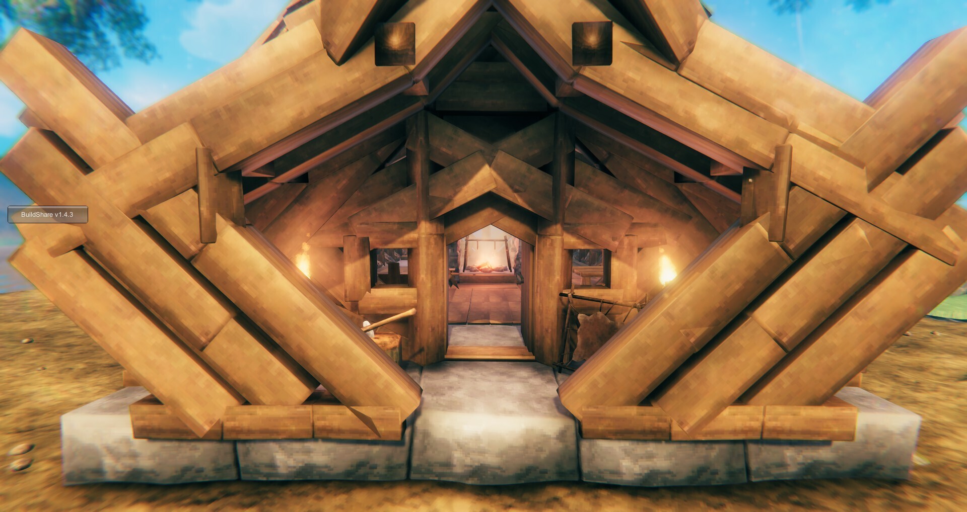 Small house Valheim Build
