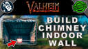 Indoor Wall Chimney - Tutorial Valheim Build