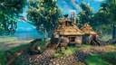 Hagrid's hut Valheim Build