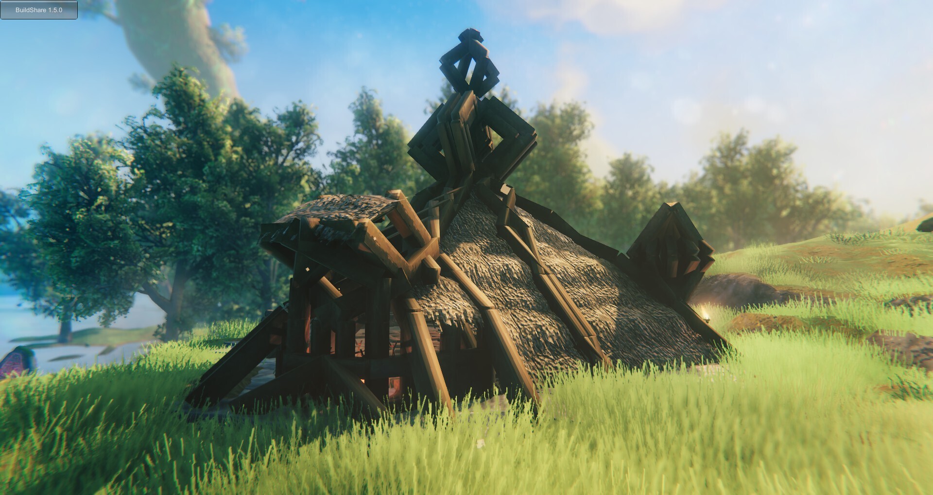 Hunters Hut Valheim Build