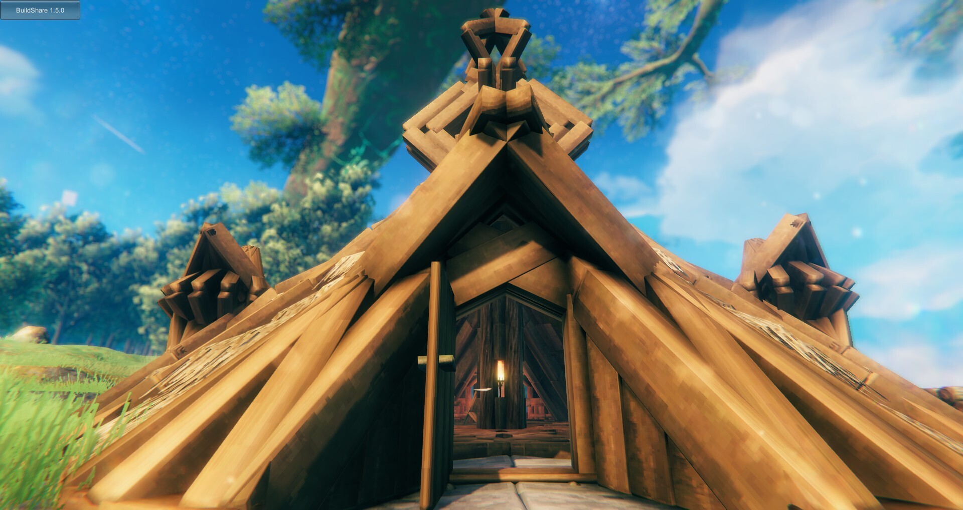 Hunters Hut Valheim Build
