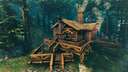 Starter house Log cabin Valheim Build