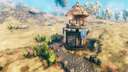 Castle keep guide build pt1 Watchtower Valheim Build