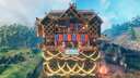 The Viking Hotel is open for Business Valheim Build