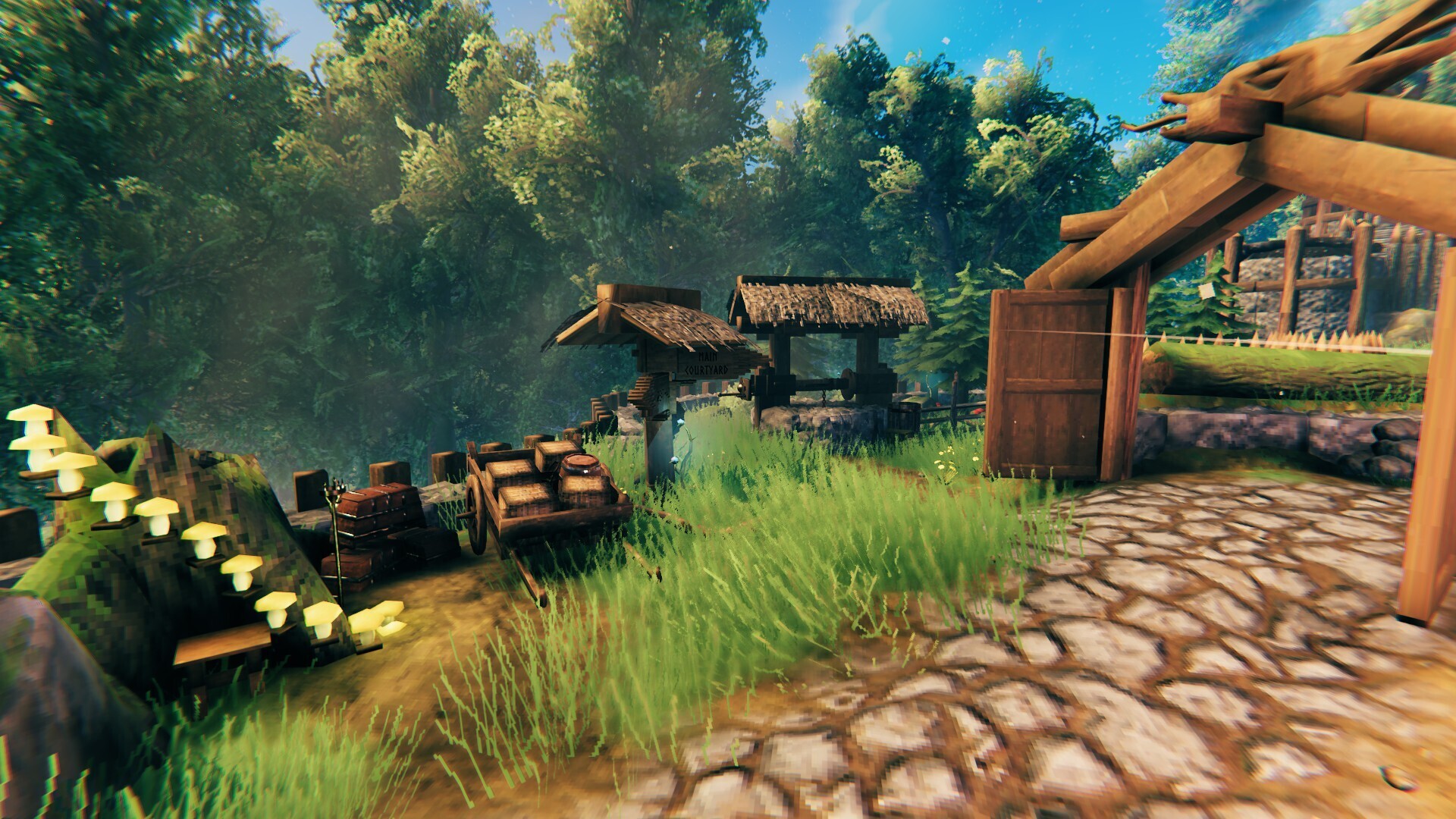 Great Hall in Meadows (Contest Entry) Valheim Build