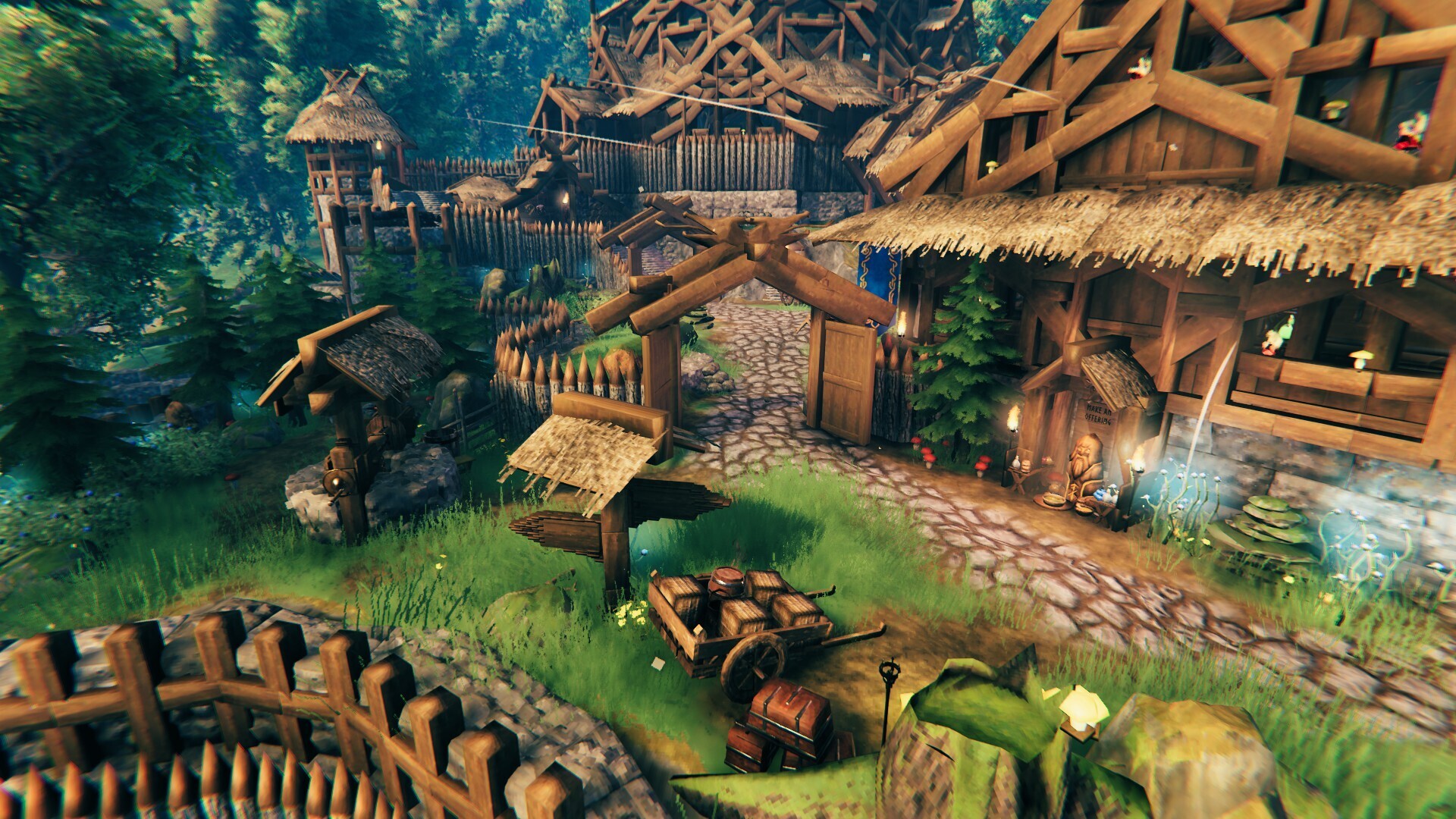 Great Hall in Meadows (Contest Entry) Valheim Build