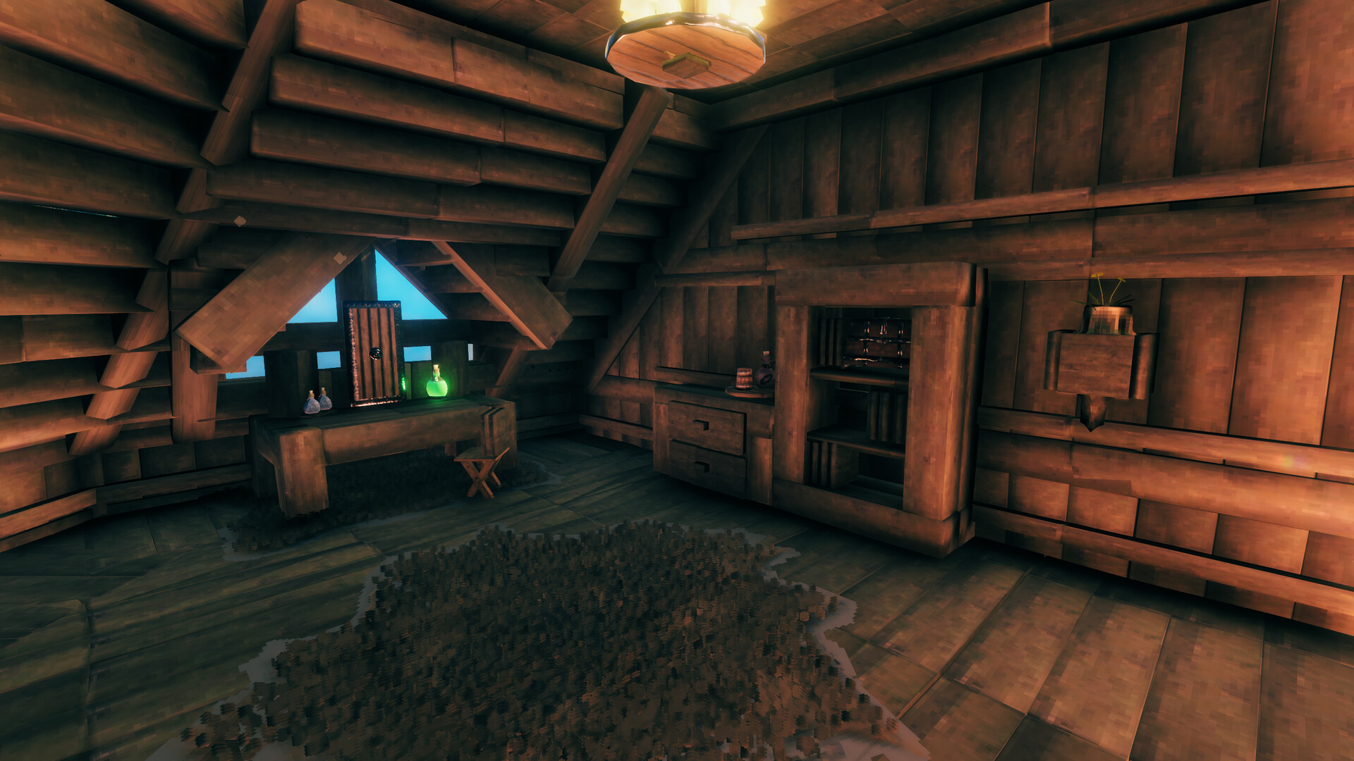 FF7 Aeriths #39 s house Valheim Re creation Valheim Build