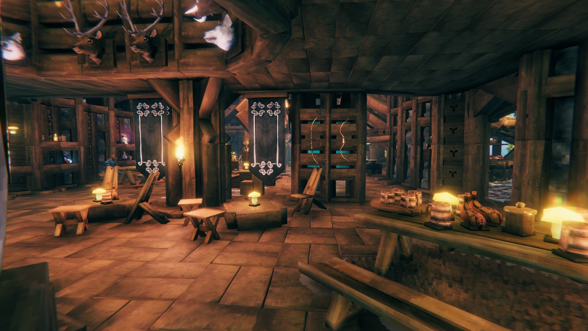 Dragon's End Tavern Valheim Build