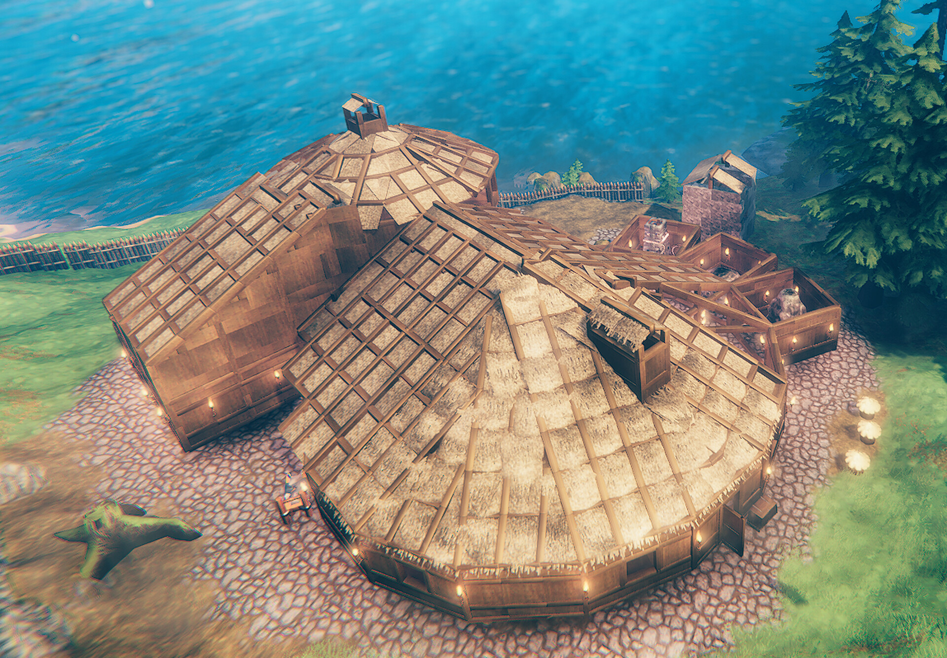 Aurilantis Meadows Base Valheim Build