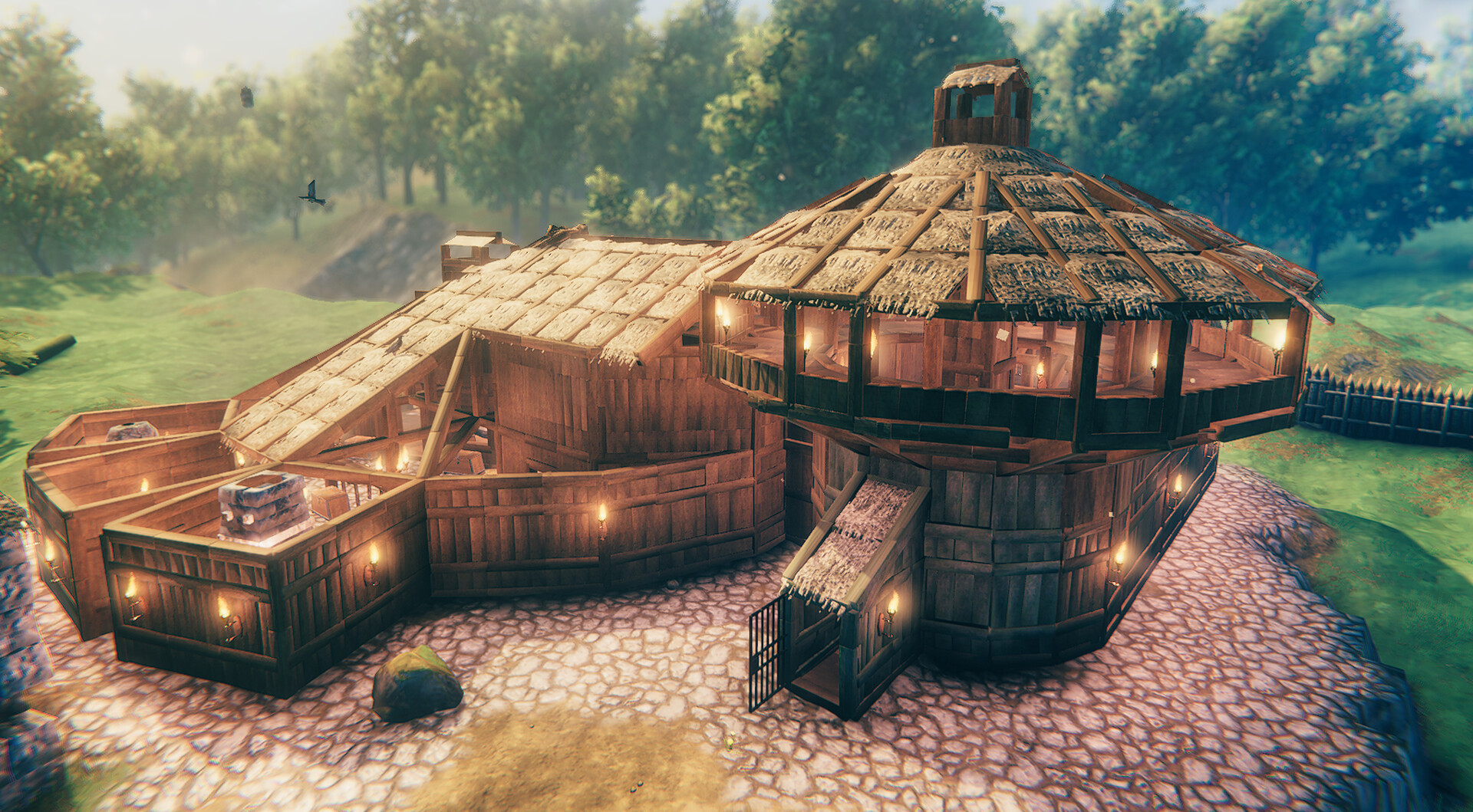 Aurilantis Meadows Base Valheim Build