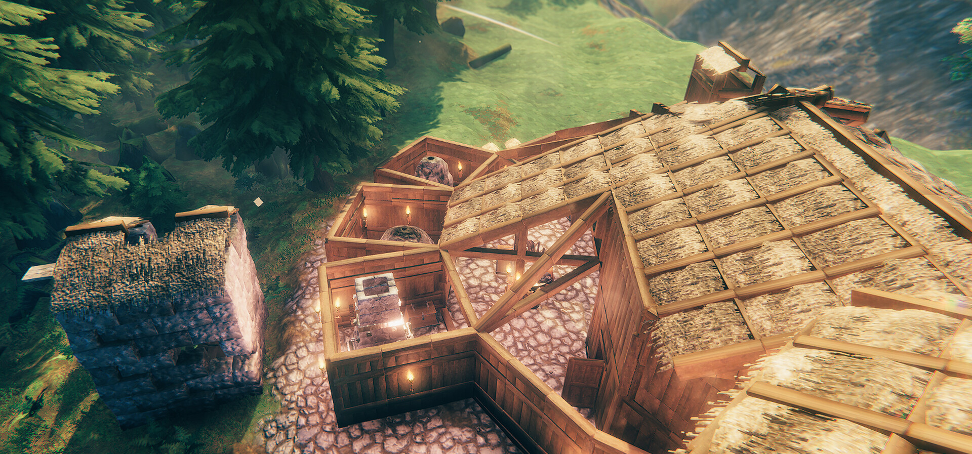 Aurilantis Meadows Base Valheim Build