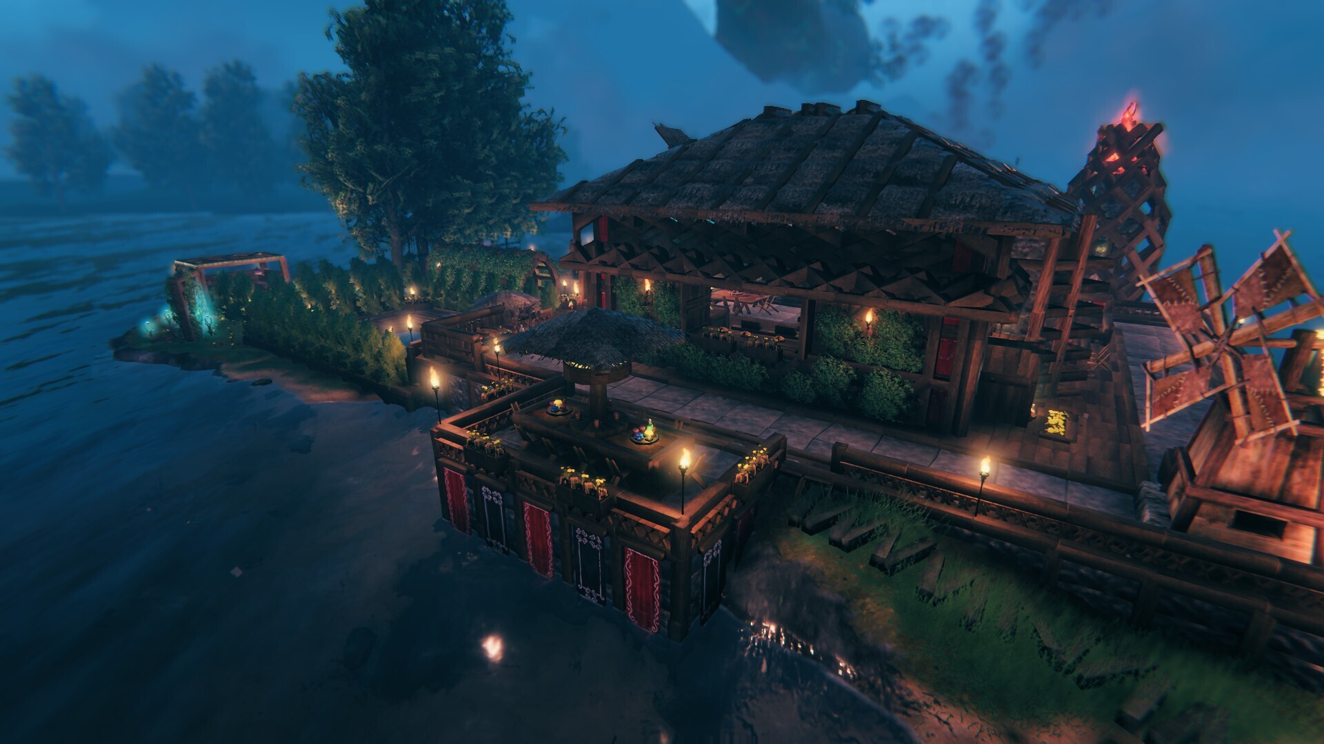 An Island In The Sun Valheim Build