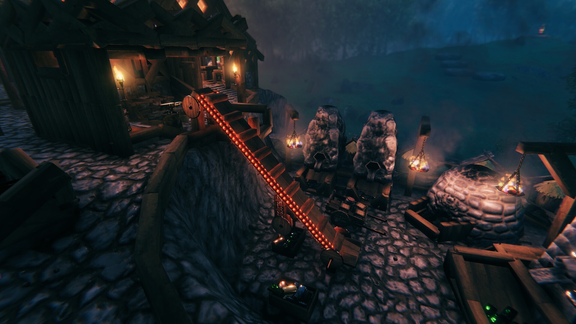 It's a.... Conveyor Belt! Valheim Build