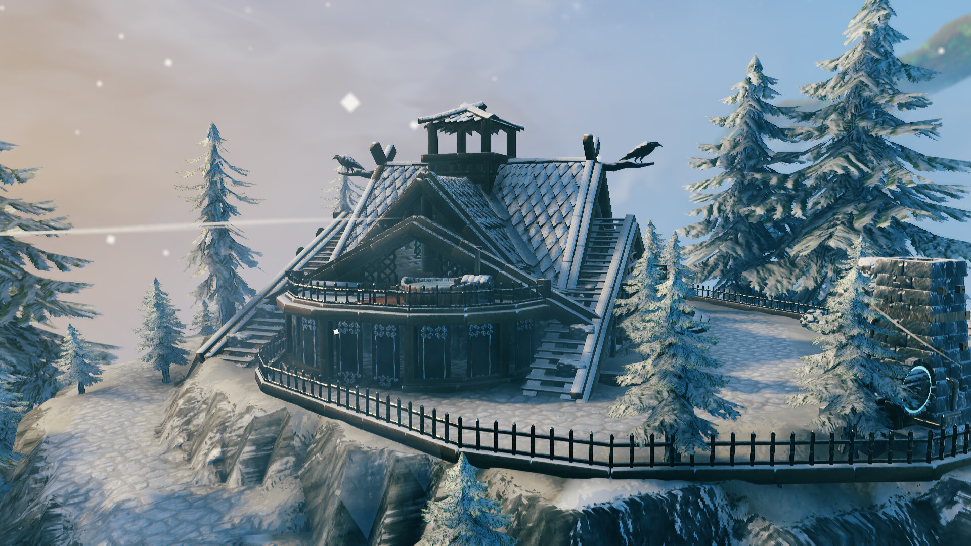Viking Winter House Valheim Build