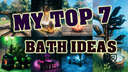My top 7 Bathtub decoration ideas Valheim Build