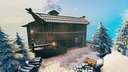 Winter cabin Valheim Build