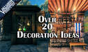 over 20 interior decoration Valheim Build