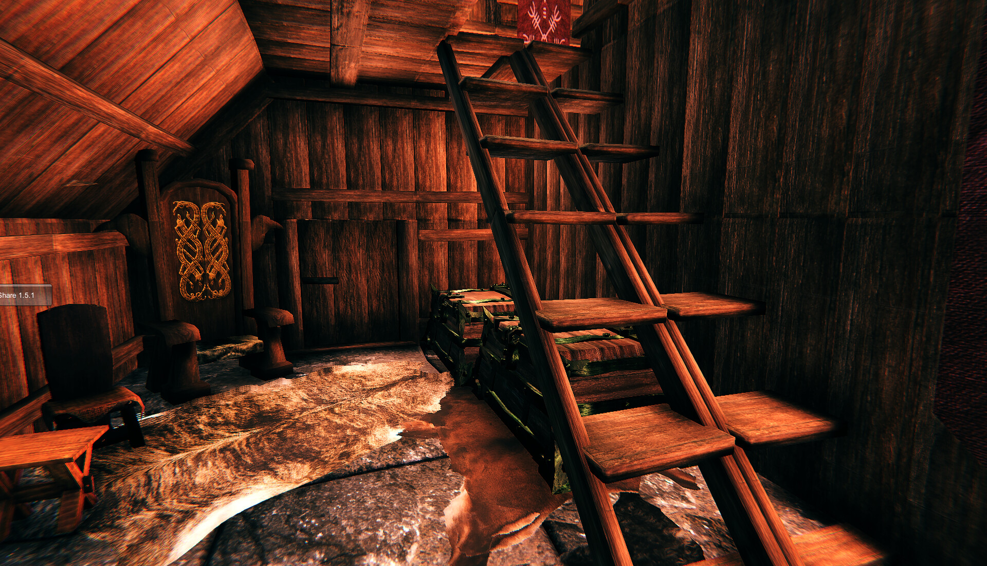 Bakery with small store and living area Valheim Build