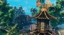 fishing village Valheim Build