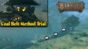 Raised Base - Coal Belt Method Trial | Valheim Valheim Build