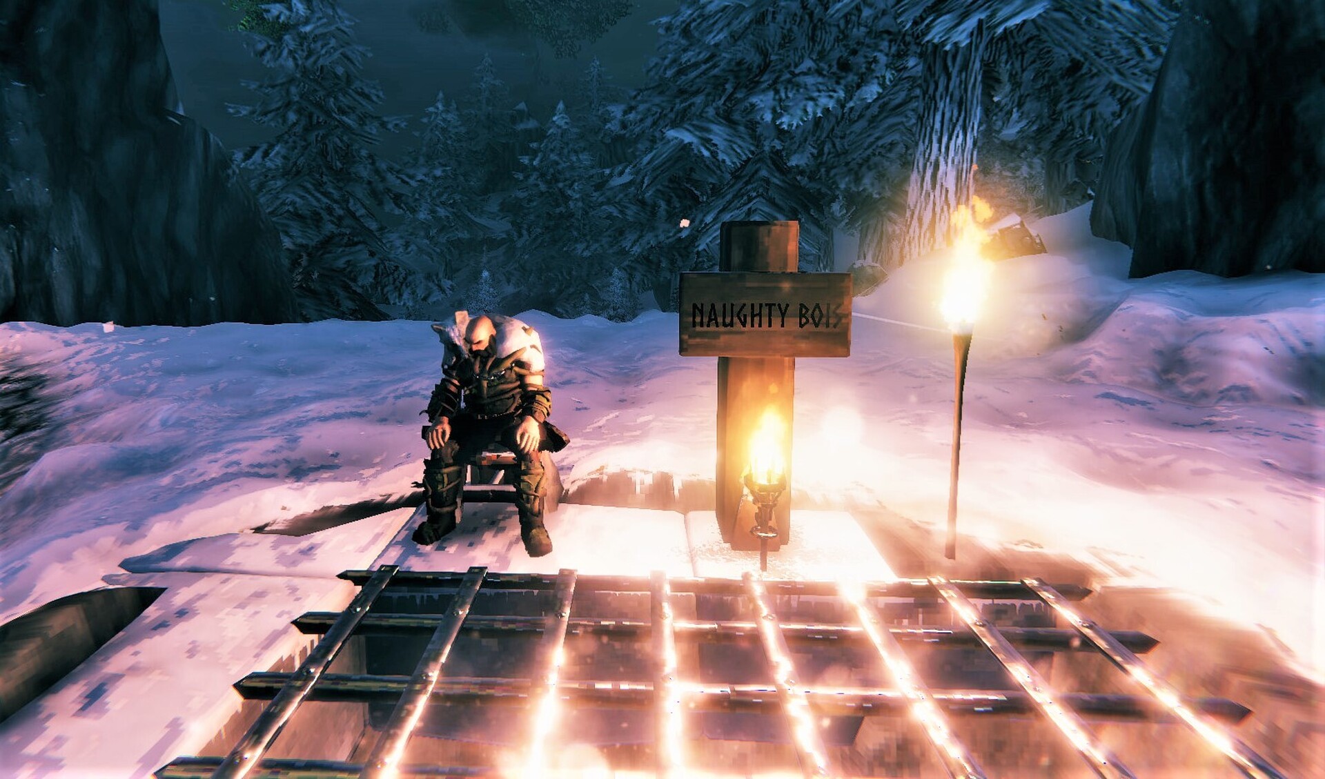 Mega Christmas Tree! Valheim Build