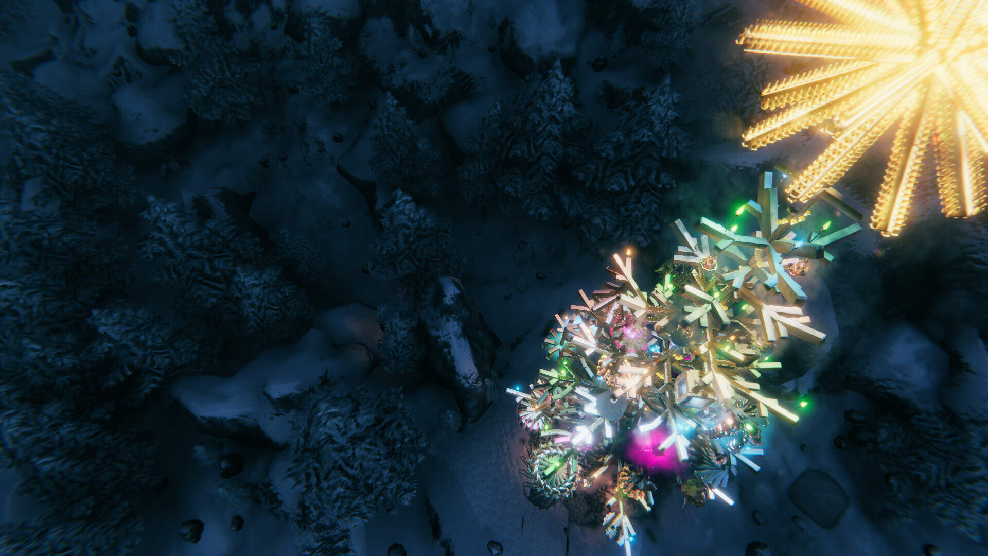 Mega Christmas Tree! Valheim Build