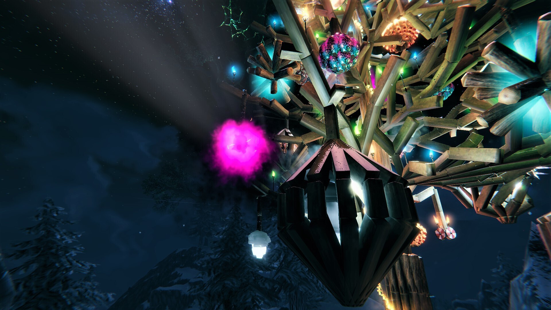 Mega Christmas Tree! Valheim Build