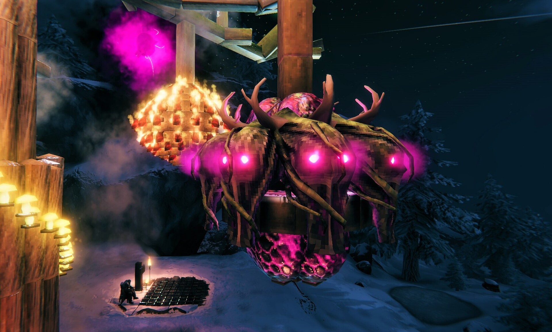 Mega Christmas Tree! Valheim Build