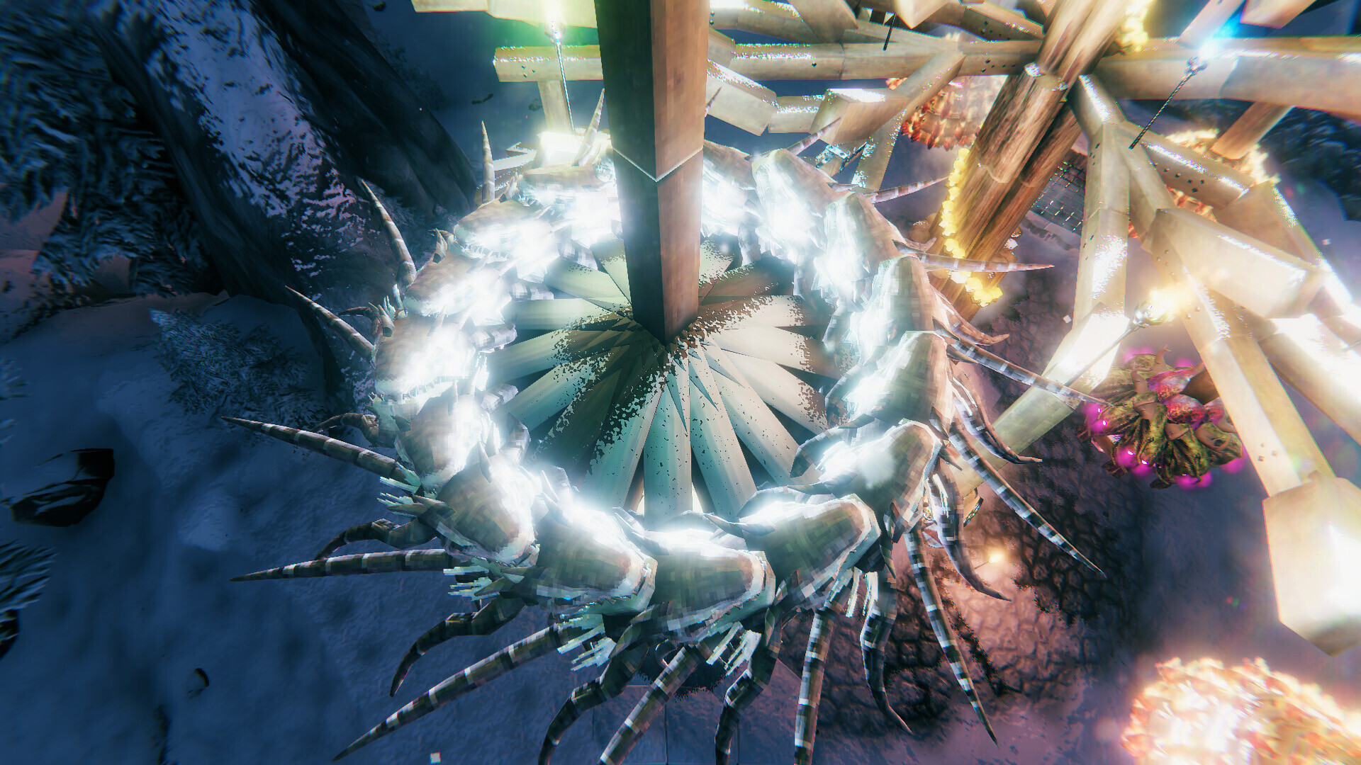 Mega Christmas Tree! Valheim Build