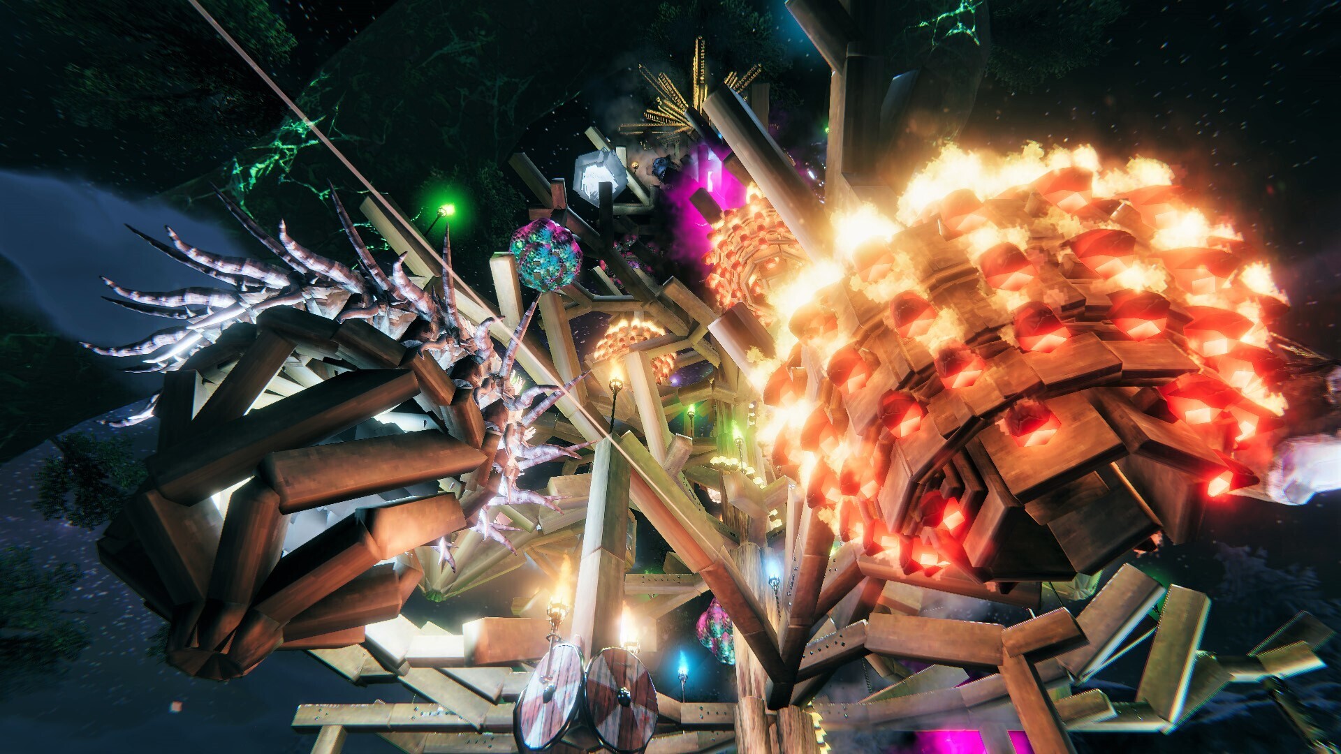 Mega Christmas Tree! Valheim Build
