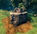 Slightly different small portal hub Valheim Build