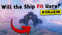 Island House - The Ship Is Under The House | VALHEIM Valheim Build