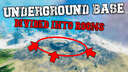 Underground Base - Divided into Rooms | VALHEIM Valheim Build