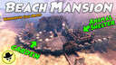 Beach Mansion with Garden and Animal Shelter | VALHEIM Valheim Build