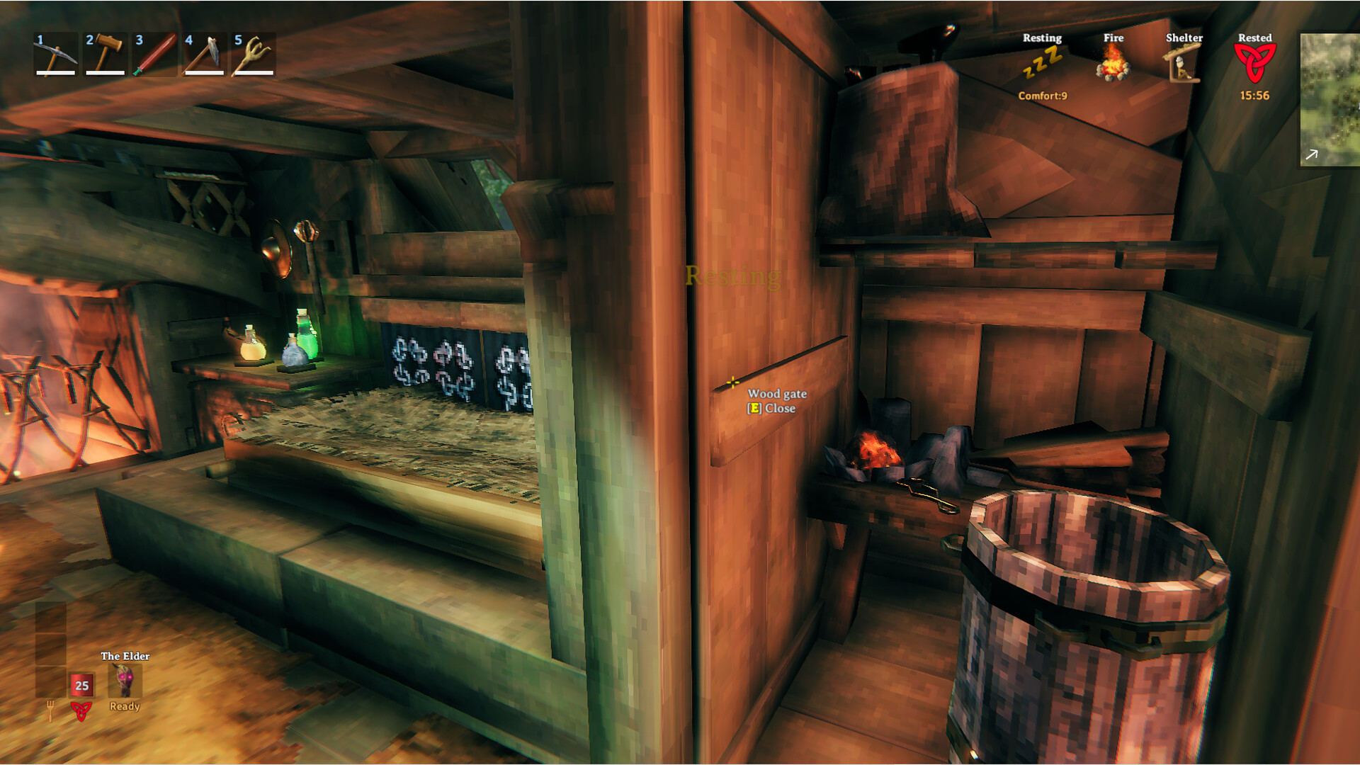 Tiny home challenge, part 2 before The Elder Valheim Build