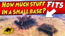 How much stuff fits in a small base? | VALHEIM Valheim Build