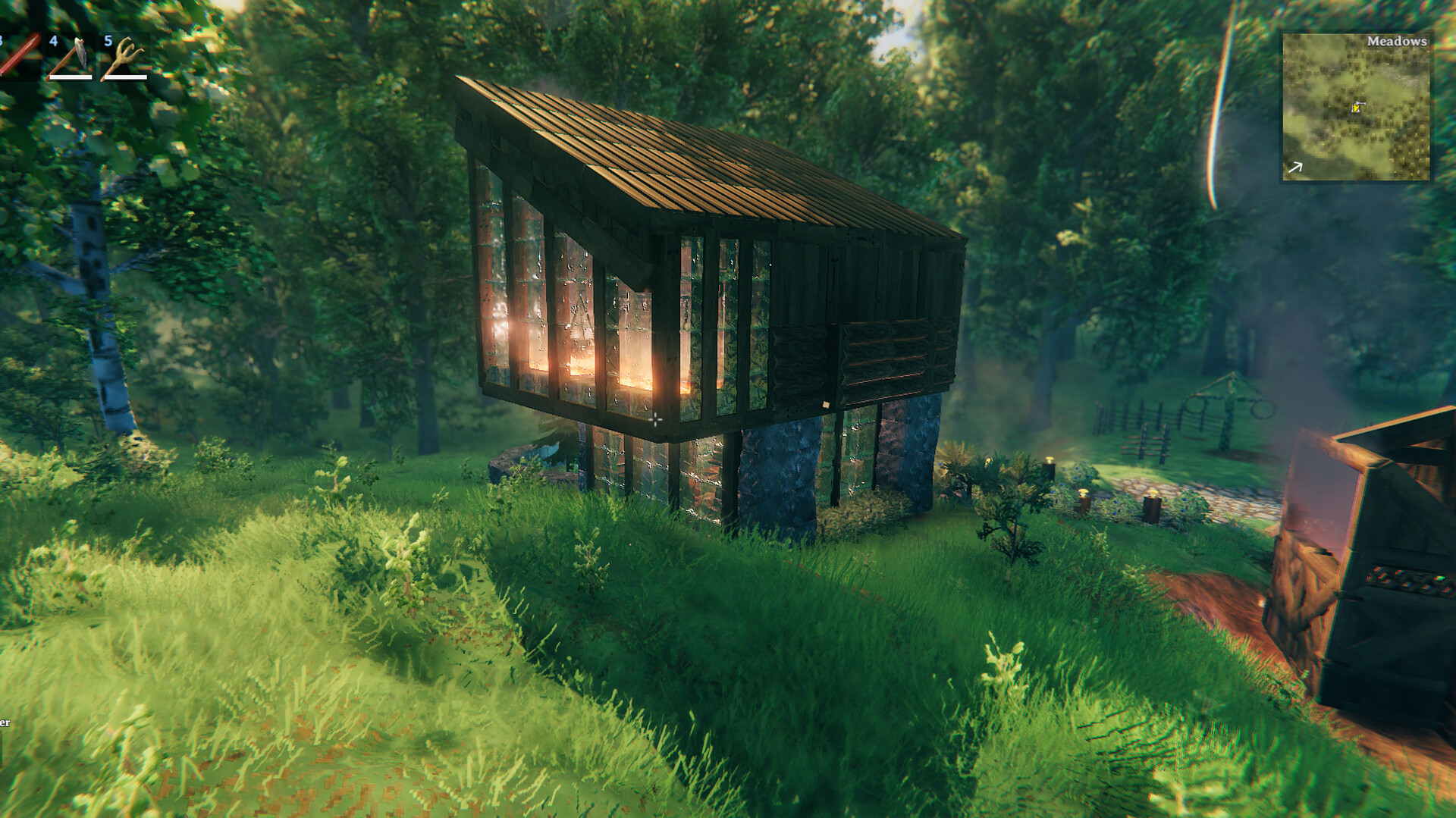 Tiny Home Challenge, Part 4 Before Moder Valheim Build