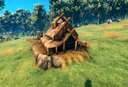 Repaired ingame buildings Valheim Build