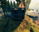Simple lighthouse Valheim Build