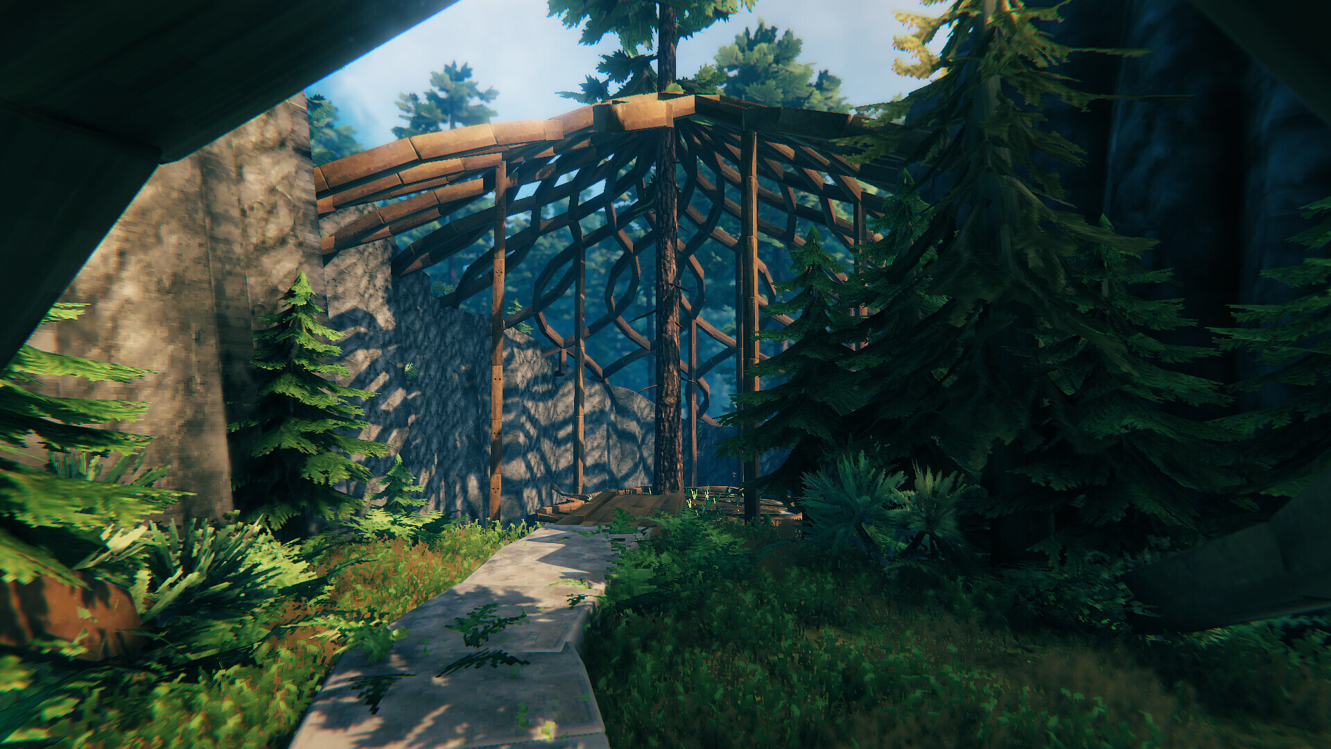 The Largest Underground Base Valheim Build