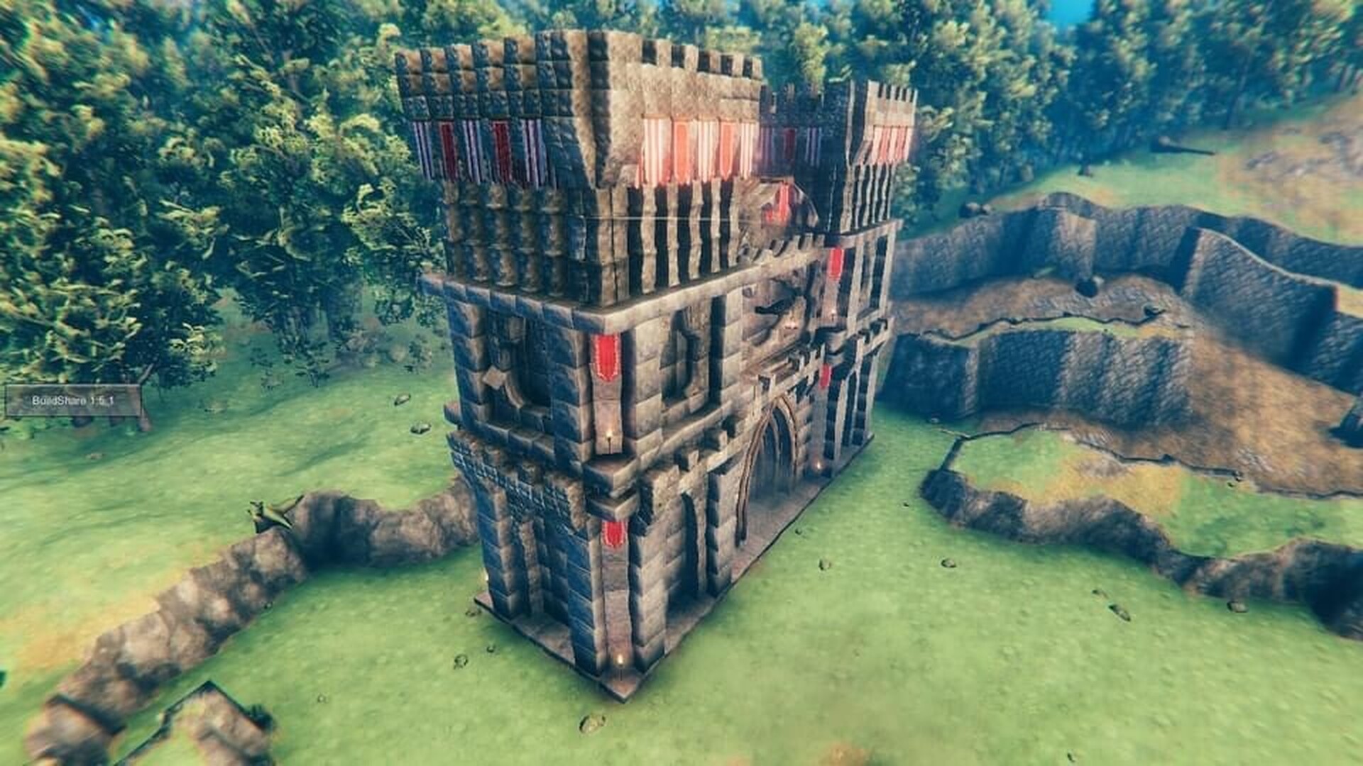 Tower Gate Valheim Build