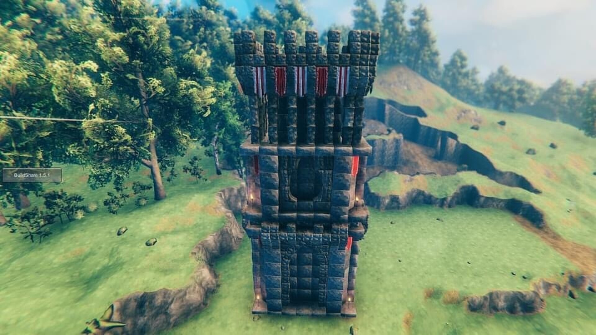 Tower Gate Valheim Build