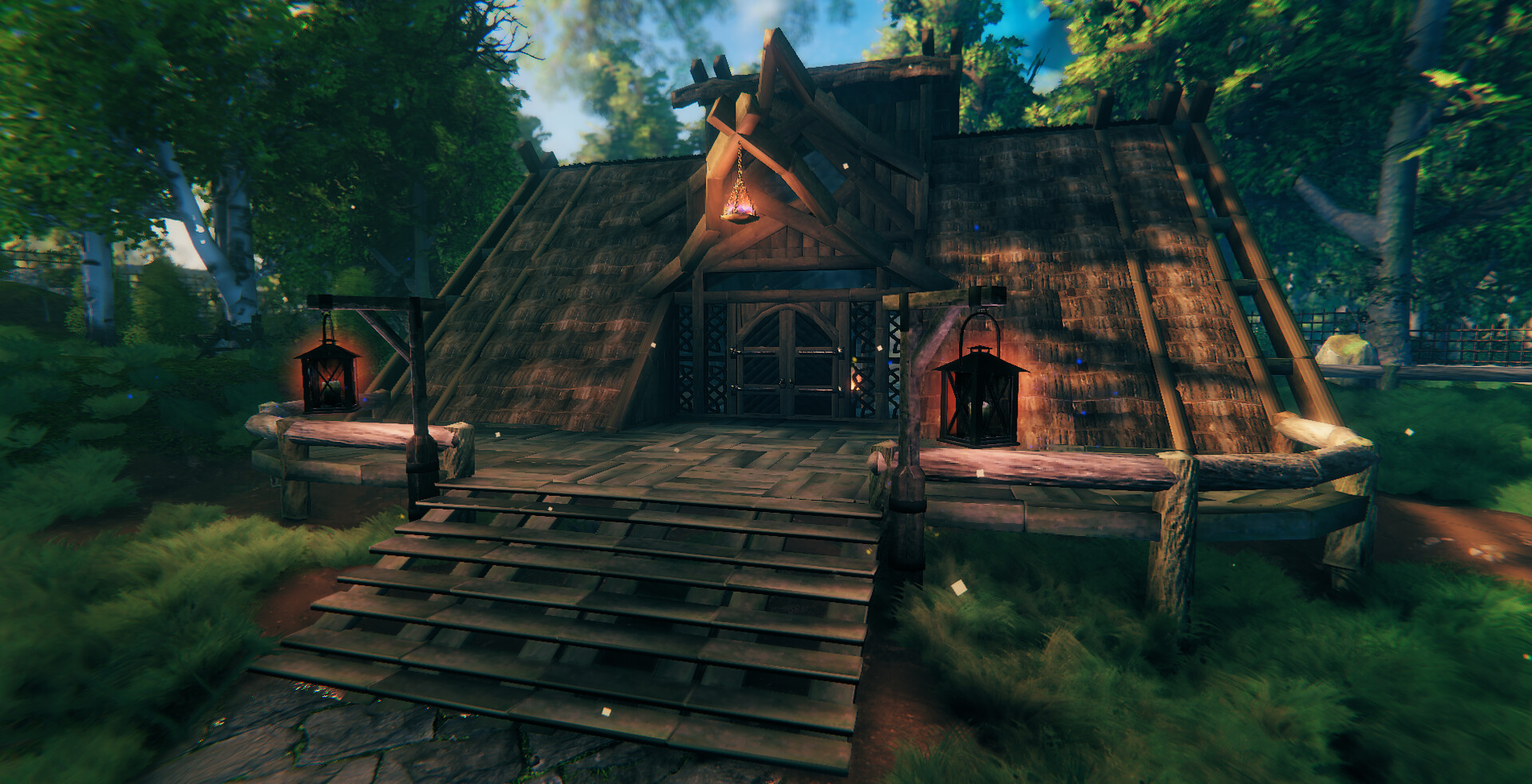 A day at the races Valheim Build