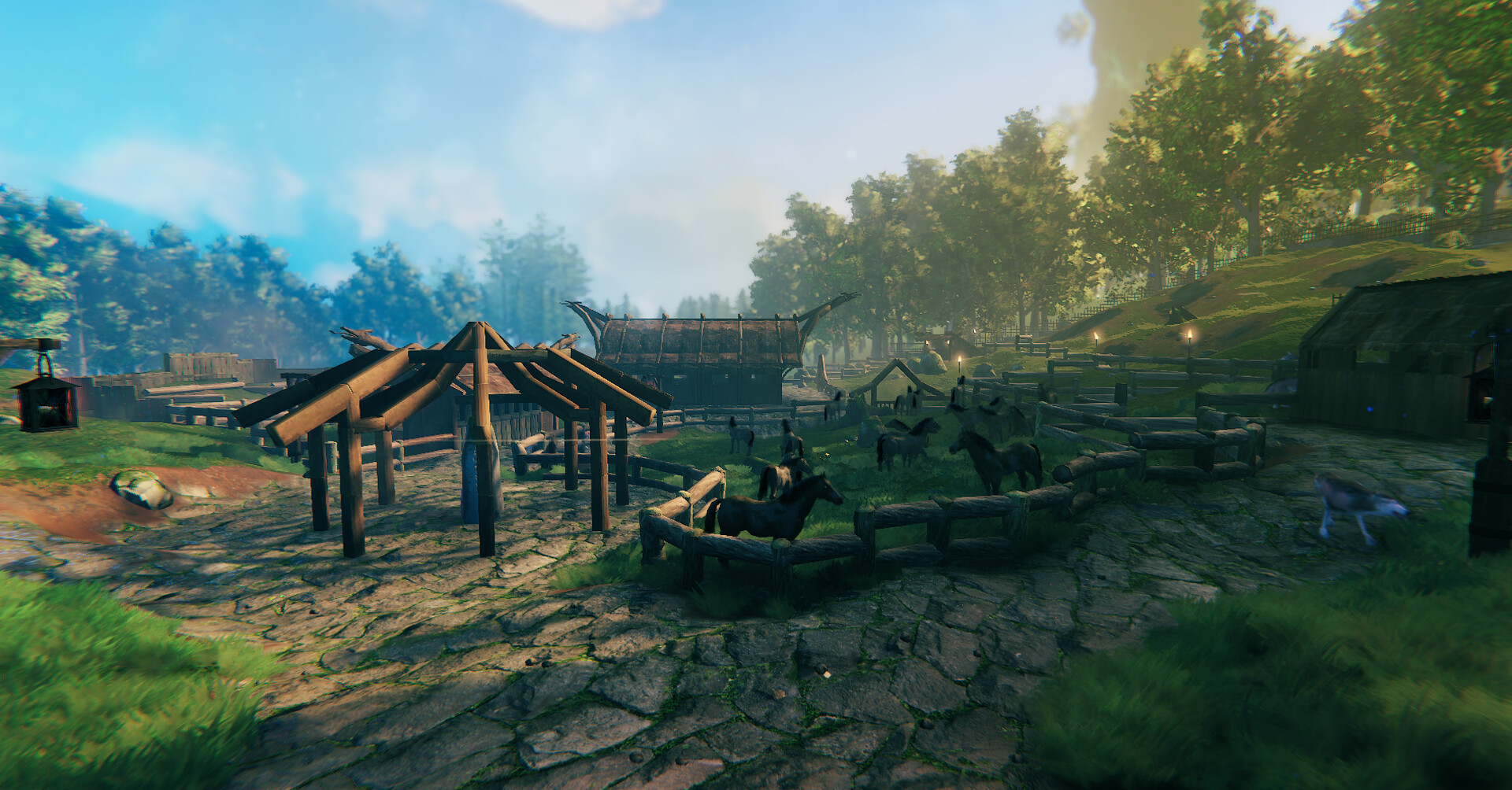 A day at the races Valheim Build